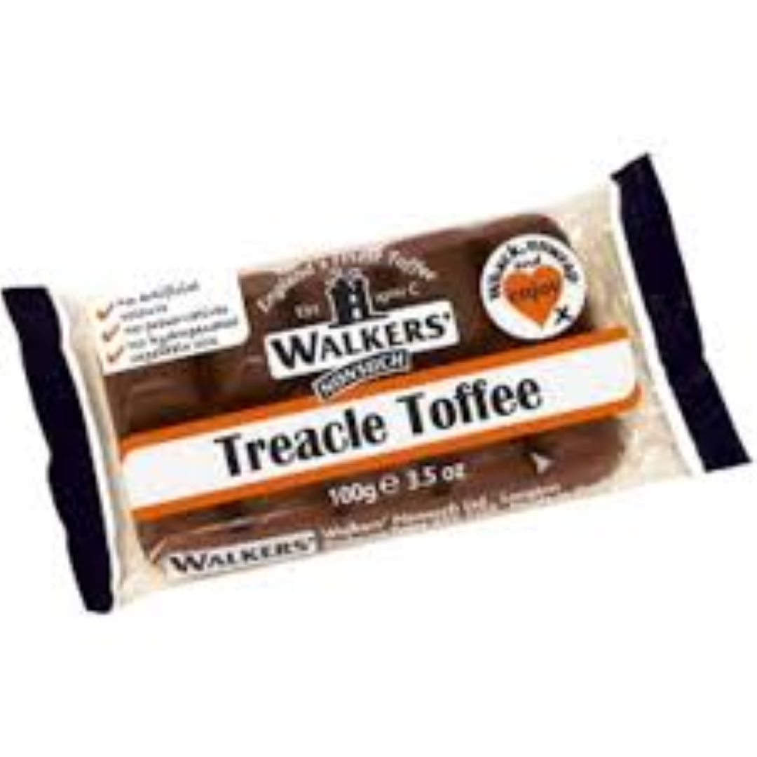 WALKERS TREACLE TRAY TOFFEE 100G